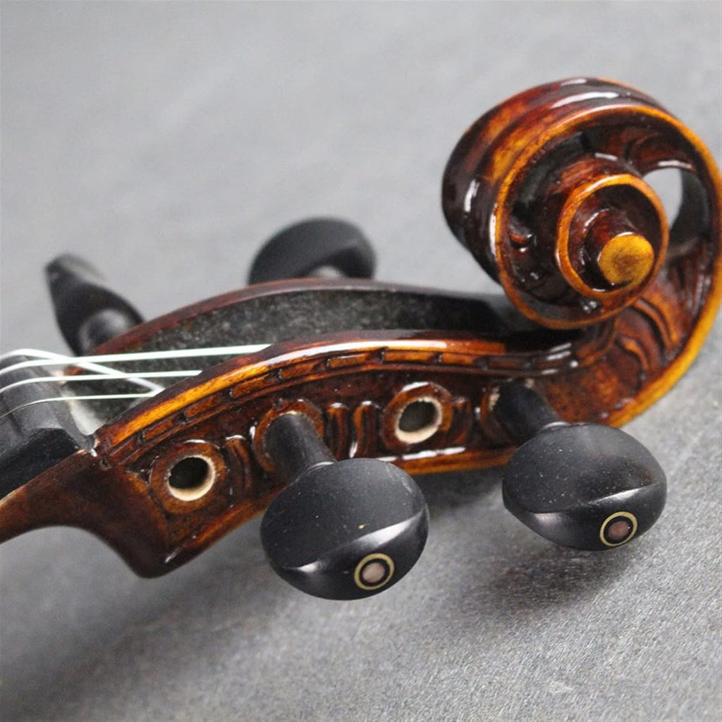 TSTS All Handmade Luodian Pattern Violin Adult Professional 4/4 Size Violin Musical Instrument Adults Violins