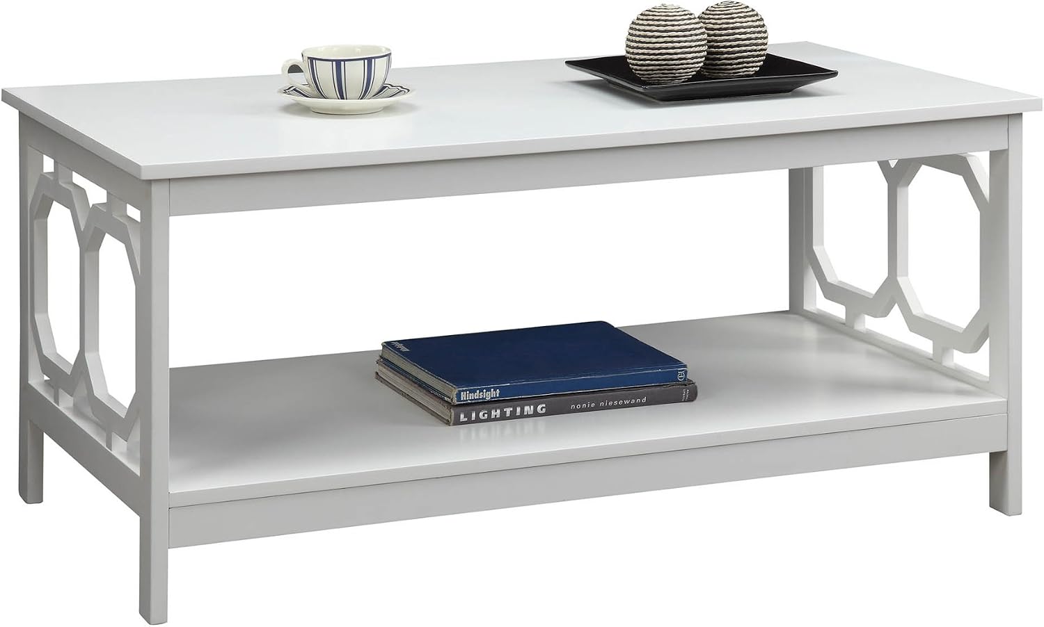 Convenience Concepts Omega Coffee Table, White