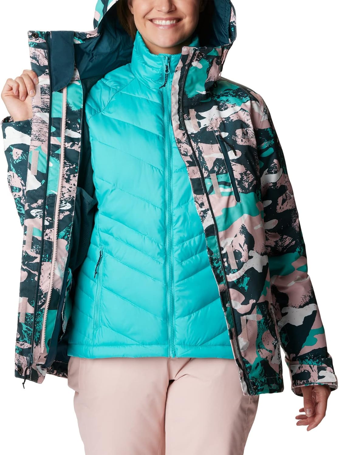 Columbia Women's Whirlibird IV Interchange Winter Jacket, Waterproof & Breathable