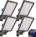 240W Parking Lot Light LED, 36000LM Dusk to Dawn Wall Mount 4Pack | 5000K IP65 Watreproof, 180° Adjustable Bracket, 100-277V Commercial Outdoor Security Light for Warehouse, Barn, Driveway