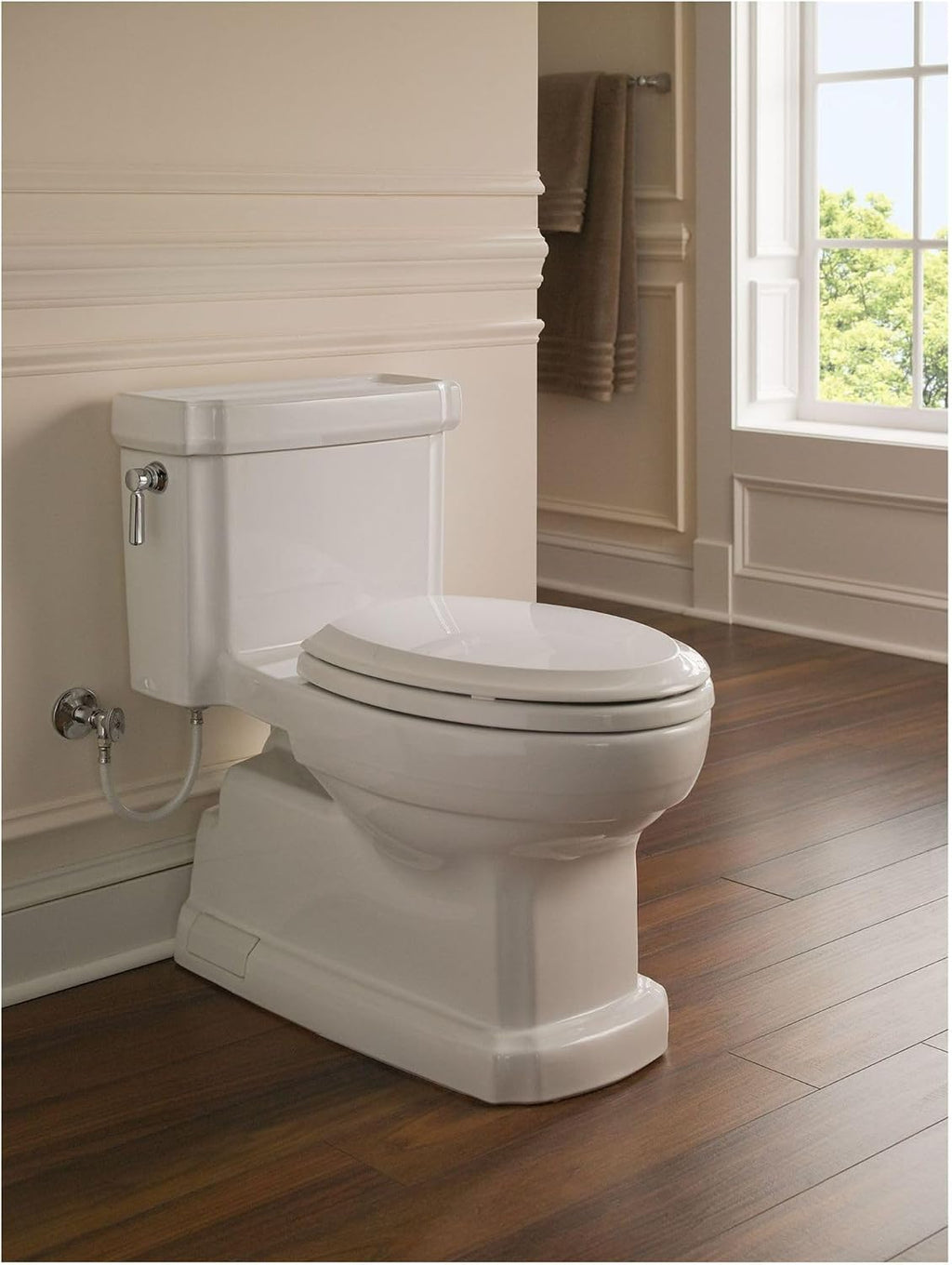 Eco Guinevere Decorative Toilet (Cotton White)