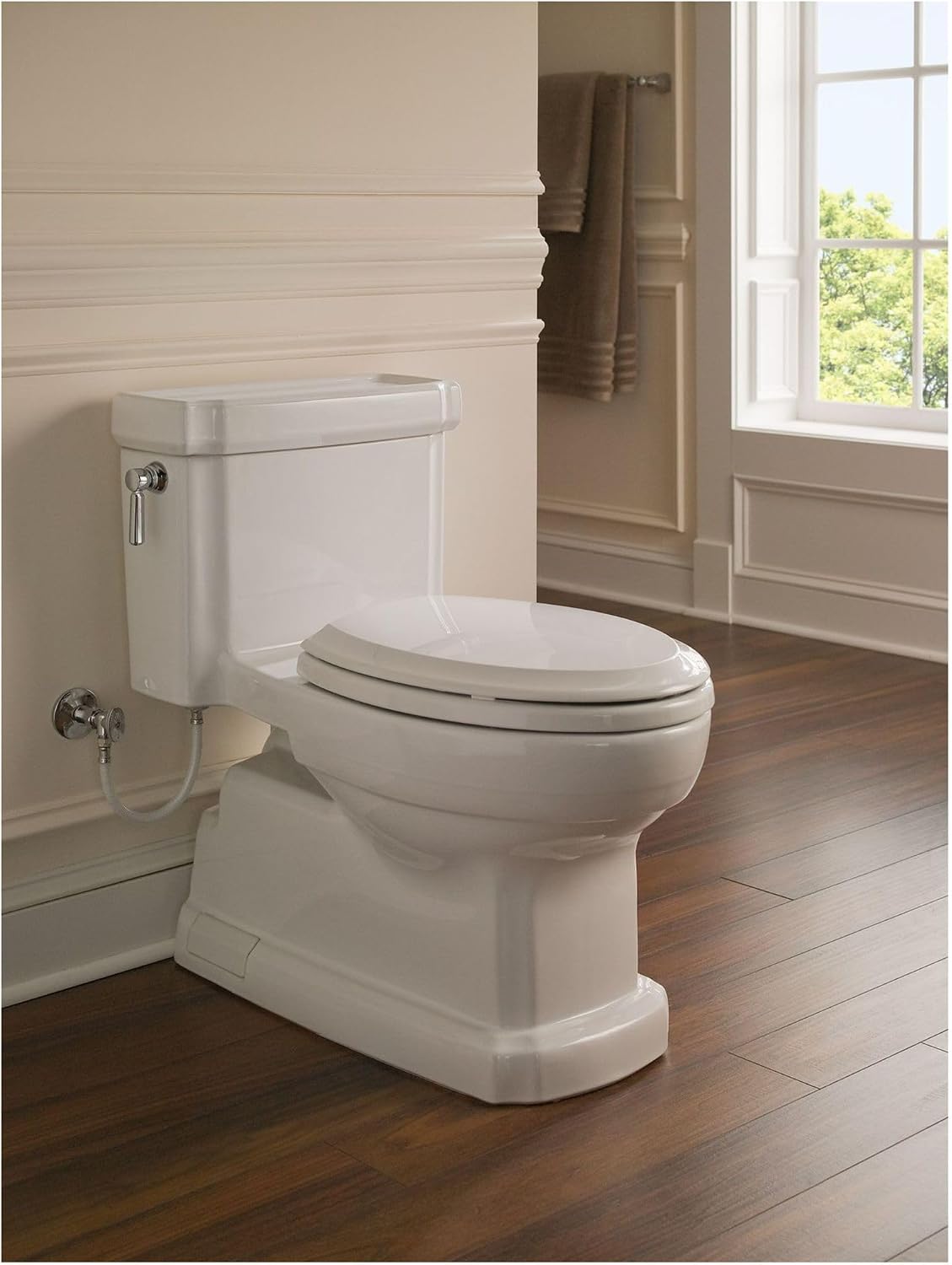 Eco Guinevere Decorative Toilet (Cotton White)