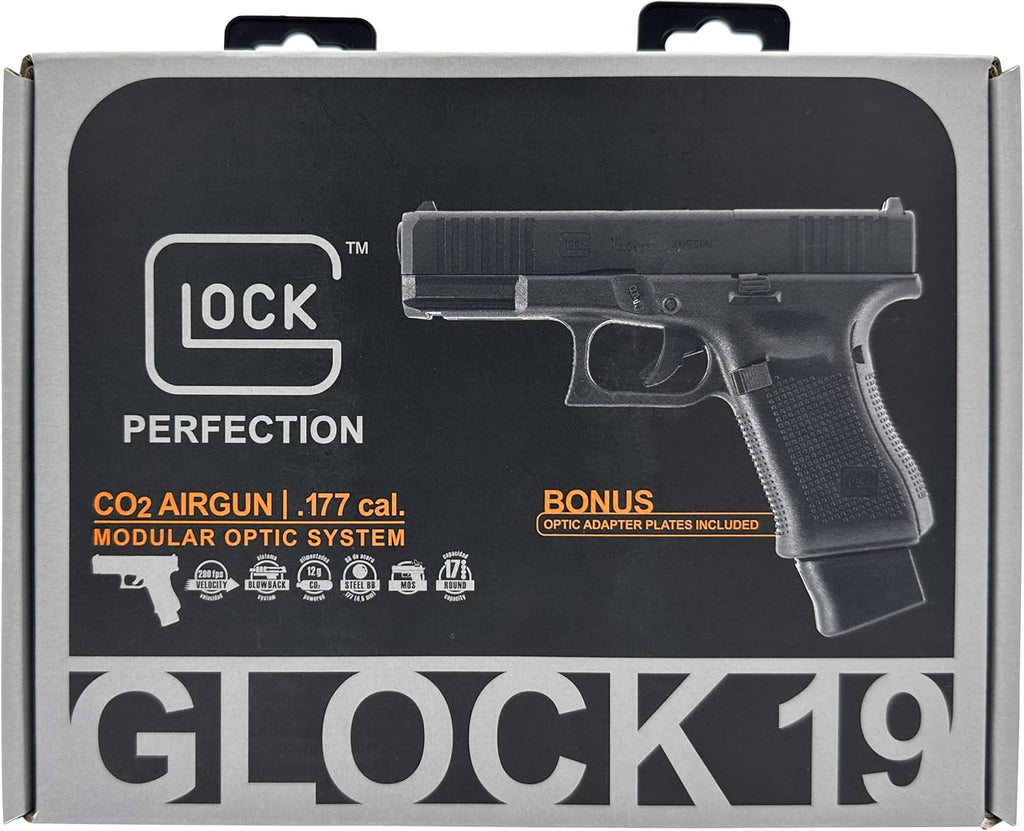 Glock 19 Gen 5 MOS .177 Caliber BB Gun Pistol