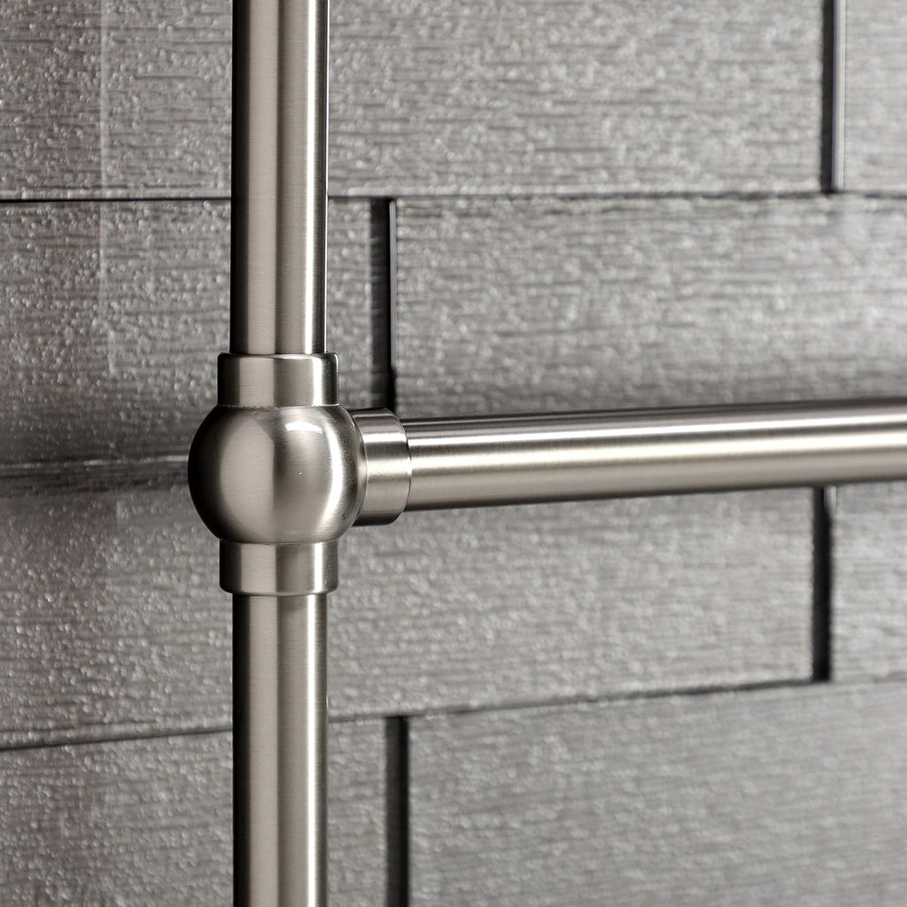 Kingston Brass DTC323019SN Maximilien Wall Mount Towel-Rack, Brushed Nickel