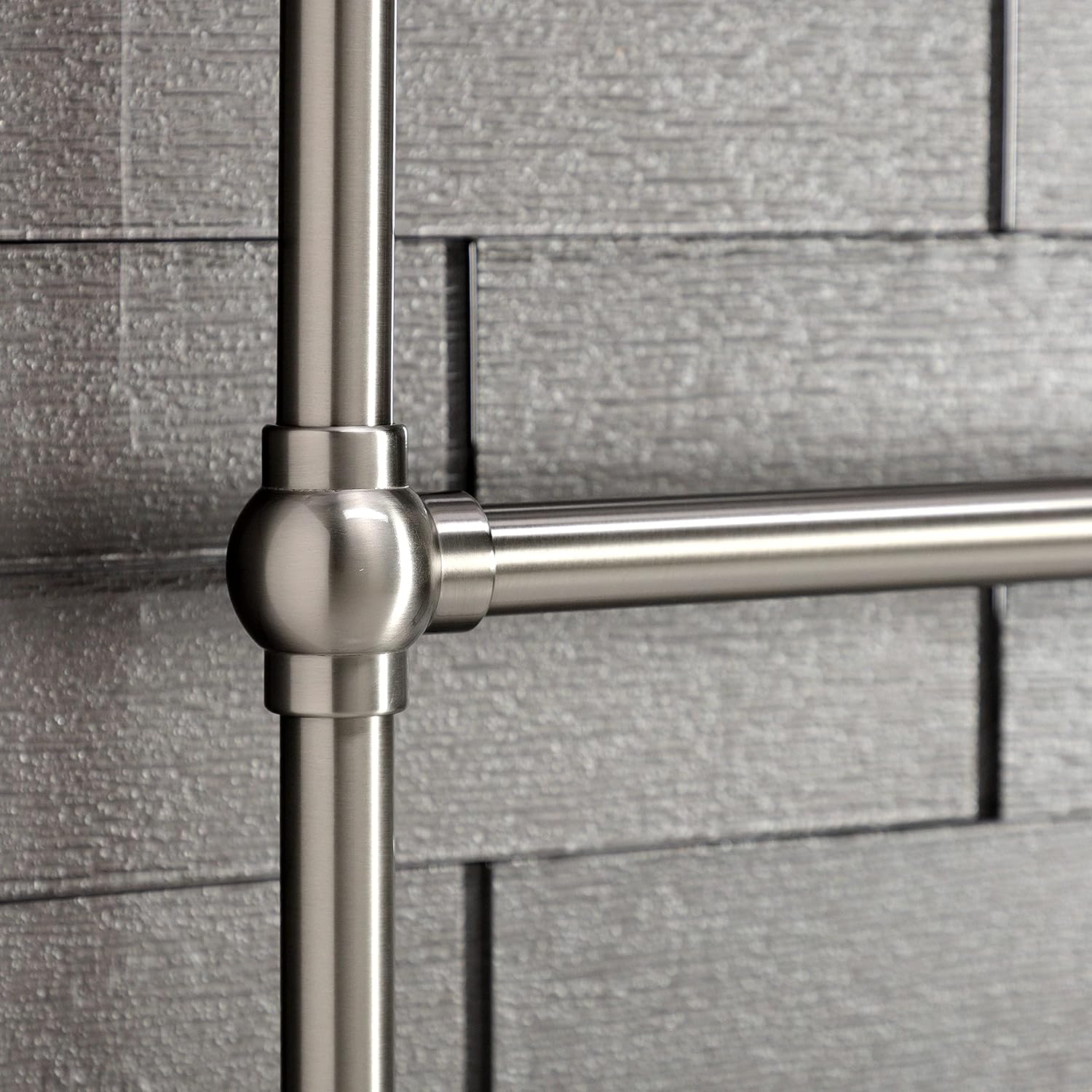 Kingston Brass DTC323019SN Maximilien Wall Mount Towel-Rack, Brushed Nickel