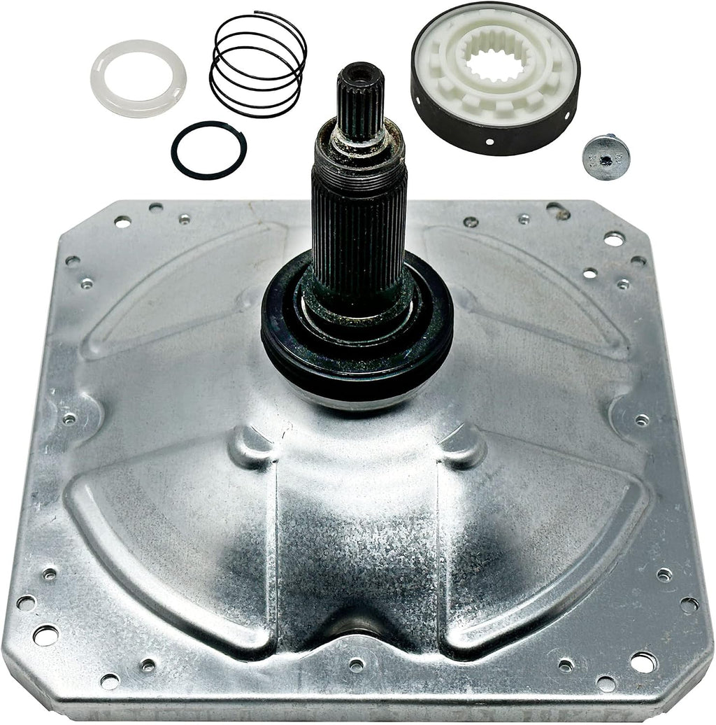 US-Based Supplier W11393685 Gearcase replaces W10447976, W10811956, W10868473, W11393686, W11455453 and Slider W10734521 Kit for Whirlpool Kenmore Maytag Washers, Shaft 4.5 inches, Seal 3.5 inches