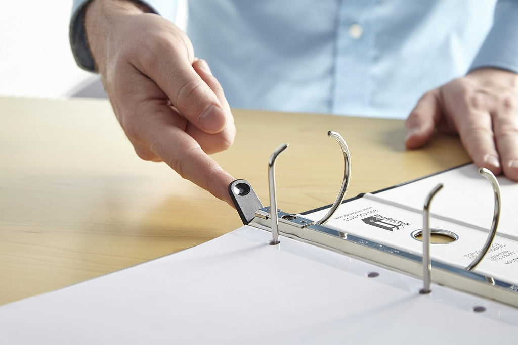 Bindertek 3-Ring Premium Binder, Pack of 5 - Navy, 3' Spine Width, 525 Sheet Capacity, 2' D-Rings, Linen-Textured Covers, Steel Reinforced Edges, Spine Label Included