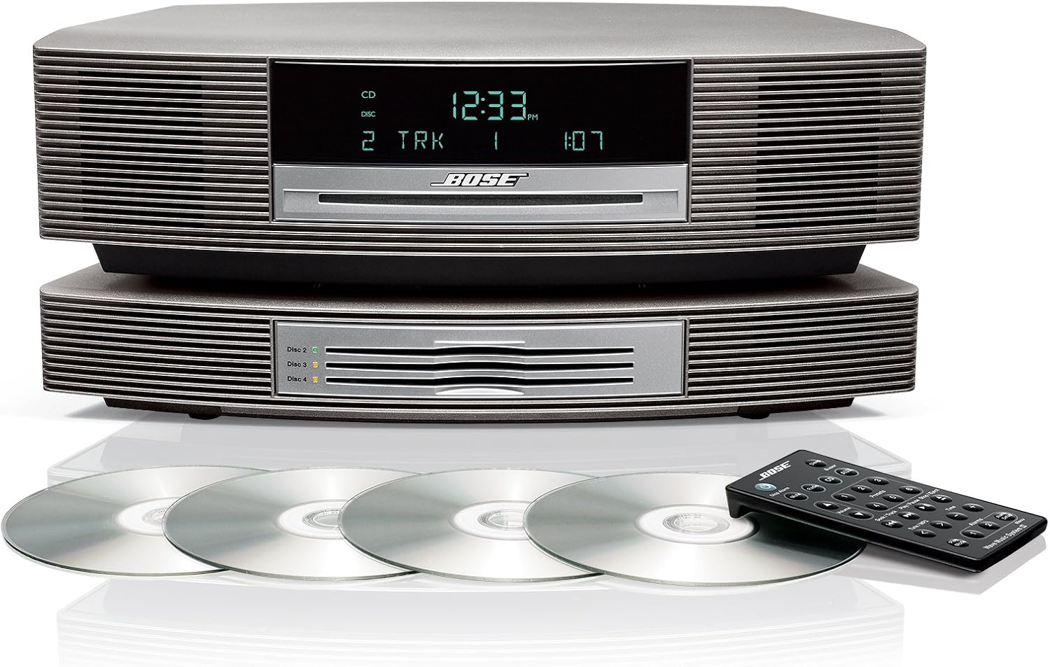 Wave® Music System III with Multi-CD Changer - Titanium Silver