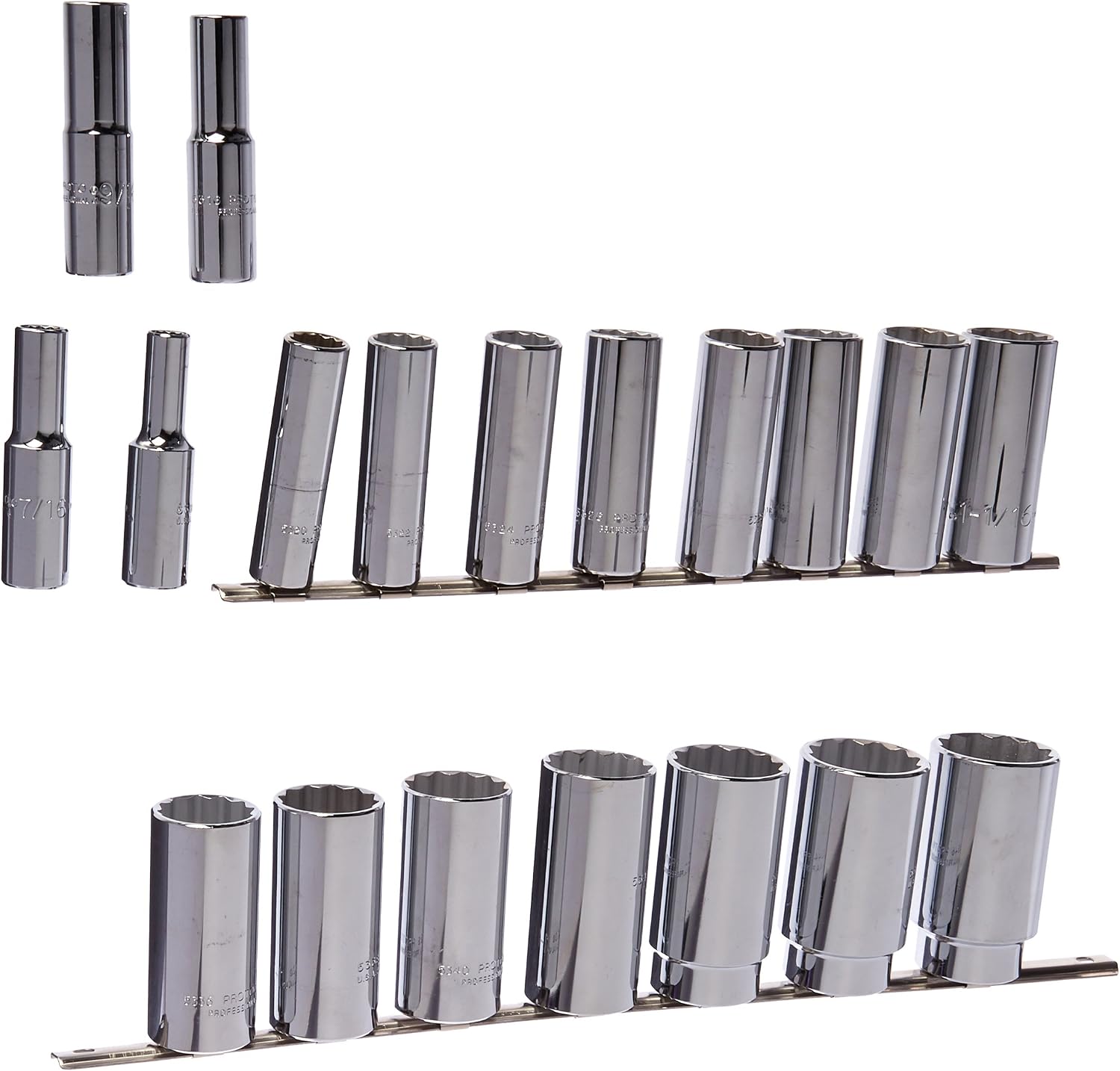 Set Skt 1/2 Dr 19Pc 12Pt