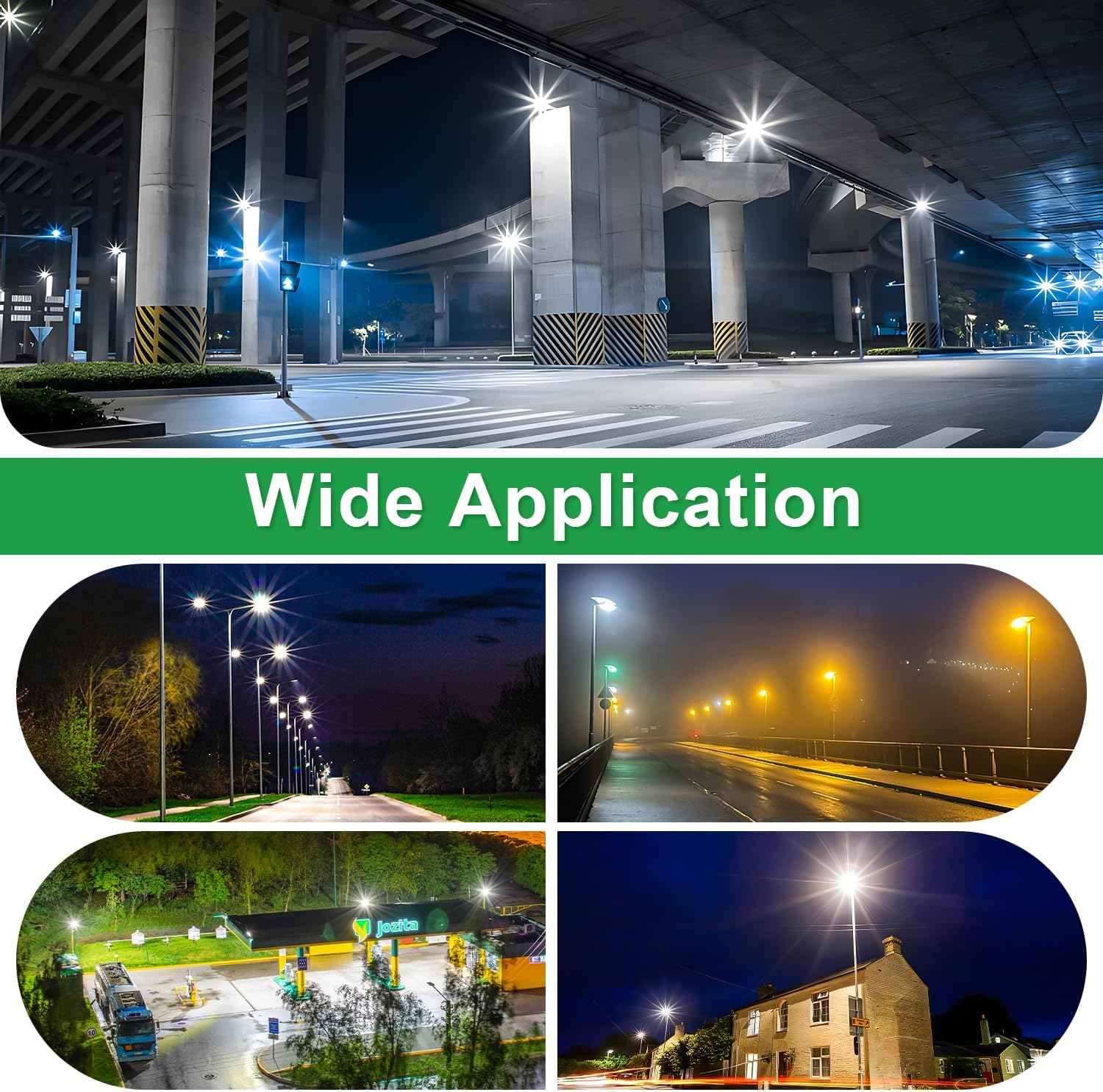 100W LED Parking Lot Light, 14000LM(140lm/w) LED Shoebox Area Light, 5000K Dimmable Commercial Outdoor Street Lighting(350W HID/HPS Equivalent) with Direct Arm Mount IP65 100-277VAC