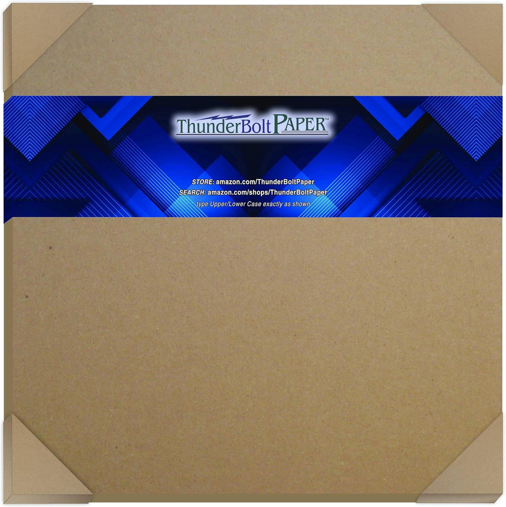 Chipboard - 4 Sheets 11x17 Inch 80pt Heavy Duty Kraft Paper Board for Backing Boards, Albums, Packaging