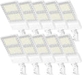 10 Pack LED Parking Lot Light 400W 320W 240W Adjustable, UL Listed 60000LM Outdoor Street Area Lighting with Photocell 100-277V IP65 5000K LED Shoebox Light Arm & Slip Fitter Mount for Street