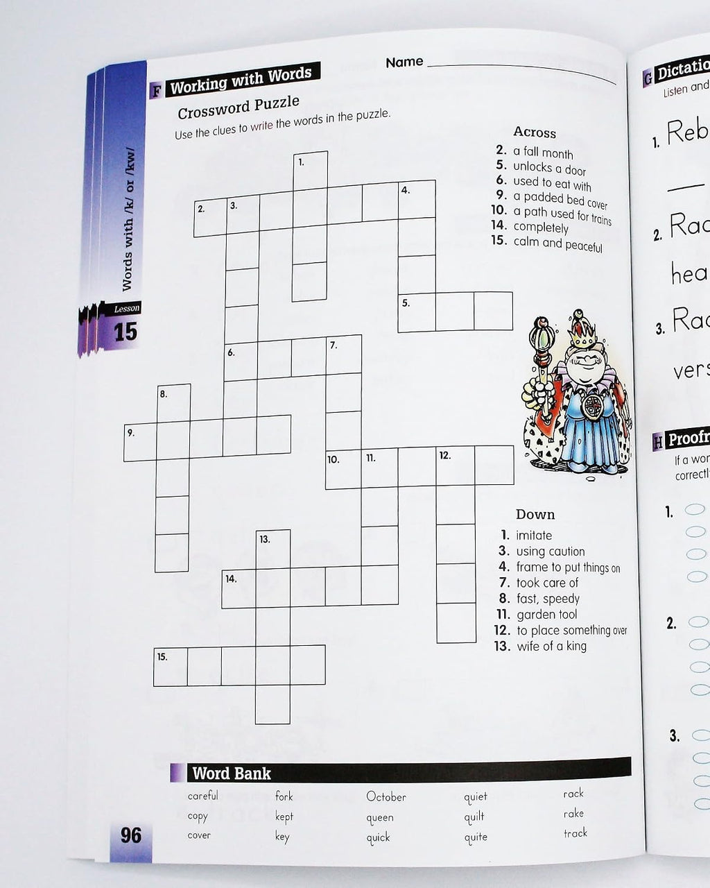 A Reason for Spelling: Student Workbook Level C (Reason for Spelling: Level C)