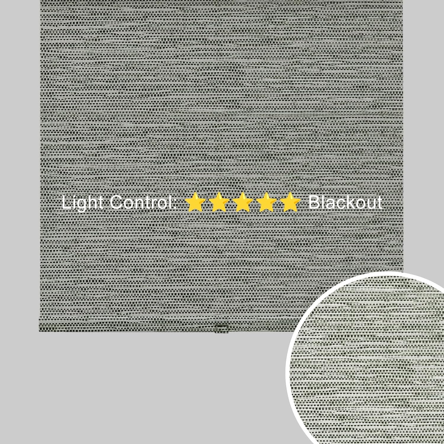 Free-Stop Blackout Roller Shades, Room Darkening Window Blinds, Thermal Insulated UV Protection with Decorative Valance for Home,Gray 03