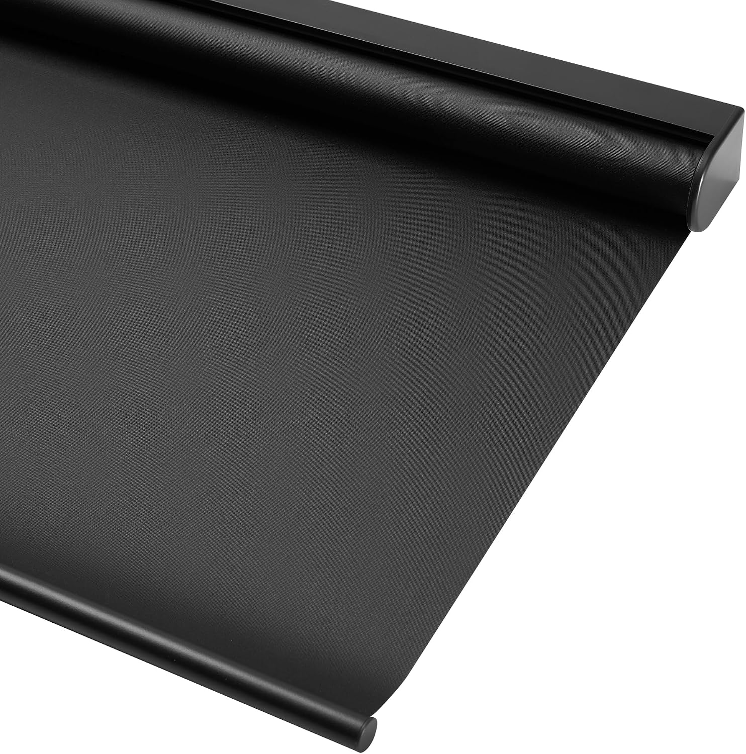 Blackout Roller Shades Cordless Color-Matched Roller Window Blinds Free-Stop Simple Style Thermal Insulated Roll Up Shades for Home Office Door, Black, 26' W x 72' H