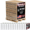 Samsill Durable 3 inch 3 Ring Binder, D Ring Binder, 100% Recycled Chipboard, White, Pallet of 288 Binders in 24 Cartons