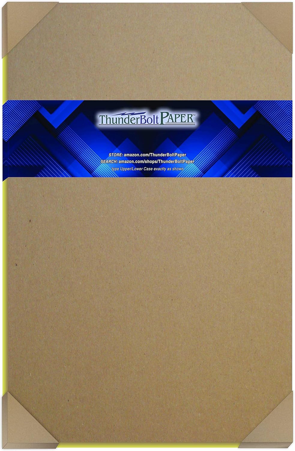 Chipboard - 25 Sheets 11x17 Inch 80pt Heavy Duty Kraft Paper Board for Backing Boards, Albums, Packaging