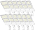 12 Pack LED Parking Lot Light 400W 320W 240W Adjustable, UL Listed 60000LM Outdoor Street Area Lighting with Photocell 100-277V IP65 5000K LED Shoebox Light Arm & Slip Fitter Mount for Street