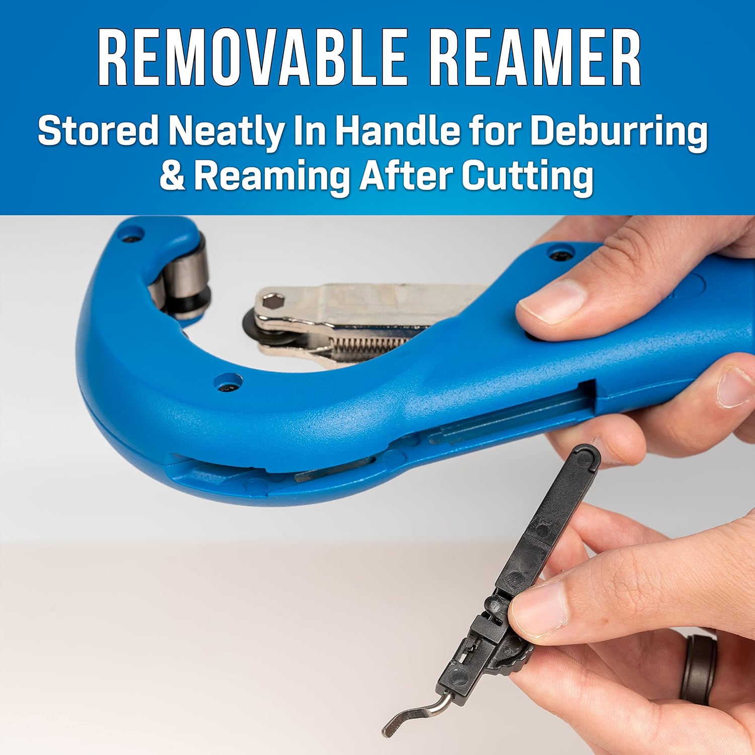 Jonard Tools TC-300 Tube Cutter, 1/4' - 3' (6.3mm - 76mm), for Copper, Brass, Aluminum, Plastic Pipes and Ducts