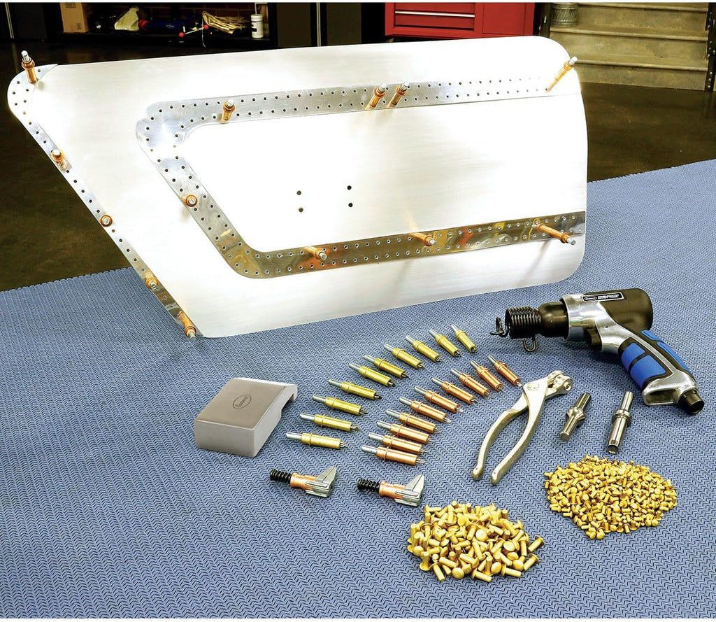 Eastwood Solid Rivet Setting Tool Kit for Custom Metal Fabrication