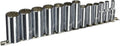 3/8' Drive 13 Piece Deep Socket Set - 12 Point