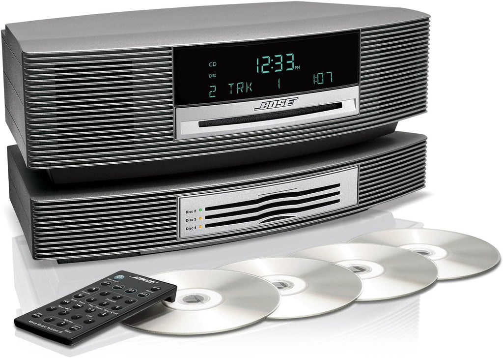 Wave® Music System III with Multi-CD Changer - Titanium Silver