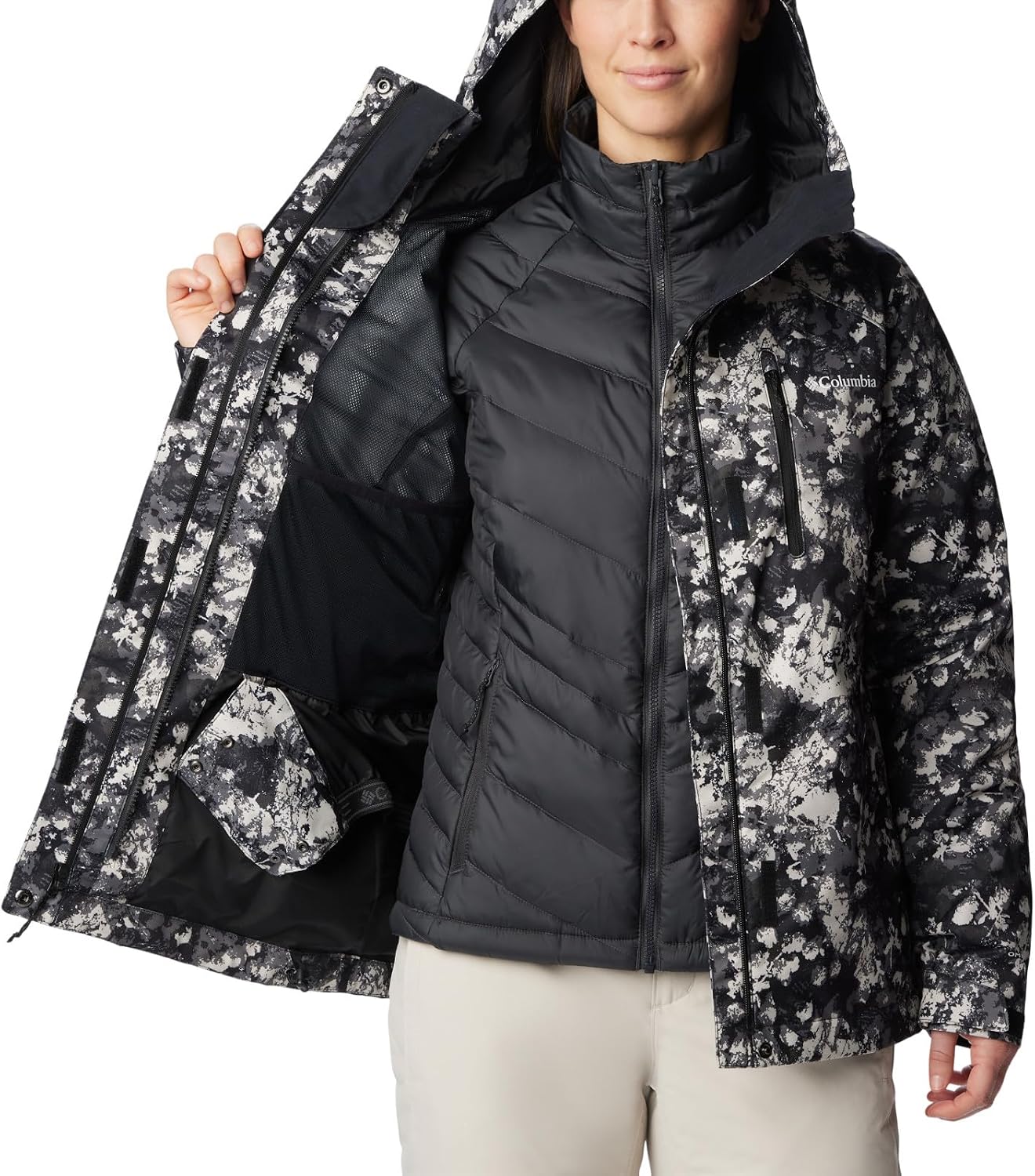 Columbia Women's Whirlibird IV Interchange Winter Jacket, Waterproof & Breathable