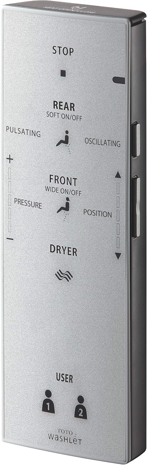 TOTO TTHU9489 Replacement Remote Control Assembly for S350E Washlet N/A