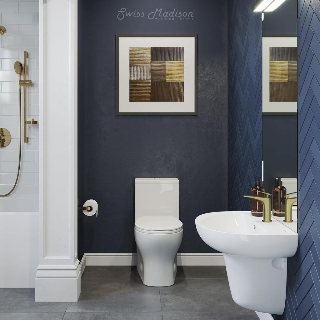 Swiss Madison SM-2T257 Sublime II Compact Two Piece Toilet
