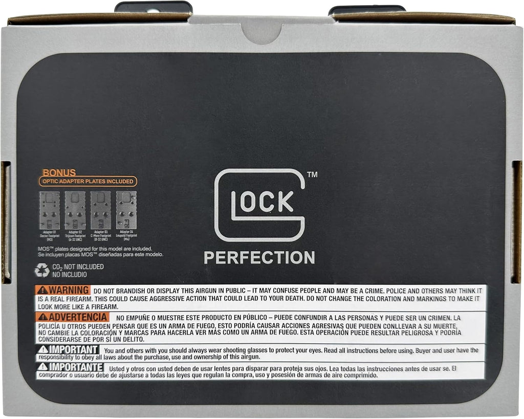 Glock 19 Gen 5 MOS .177 Caliber BB Gun Pistol