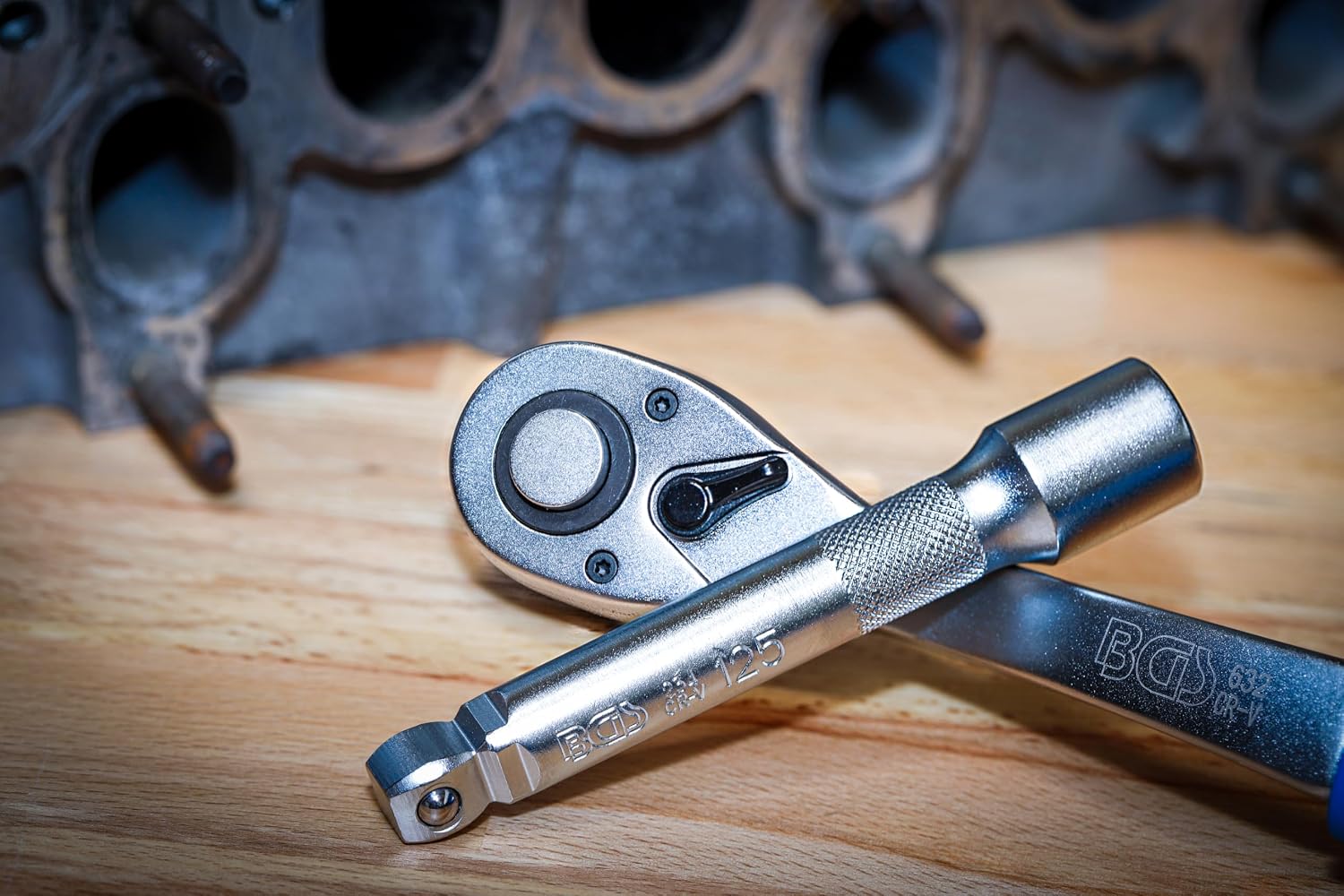 BGS 2286 | Socket Set 12-point | 6.3 mm (1/4') / 10 mm (3/8') / 12.5 mm (1/2') | 192 pcs.