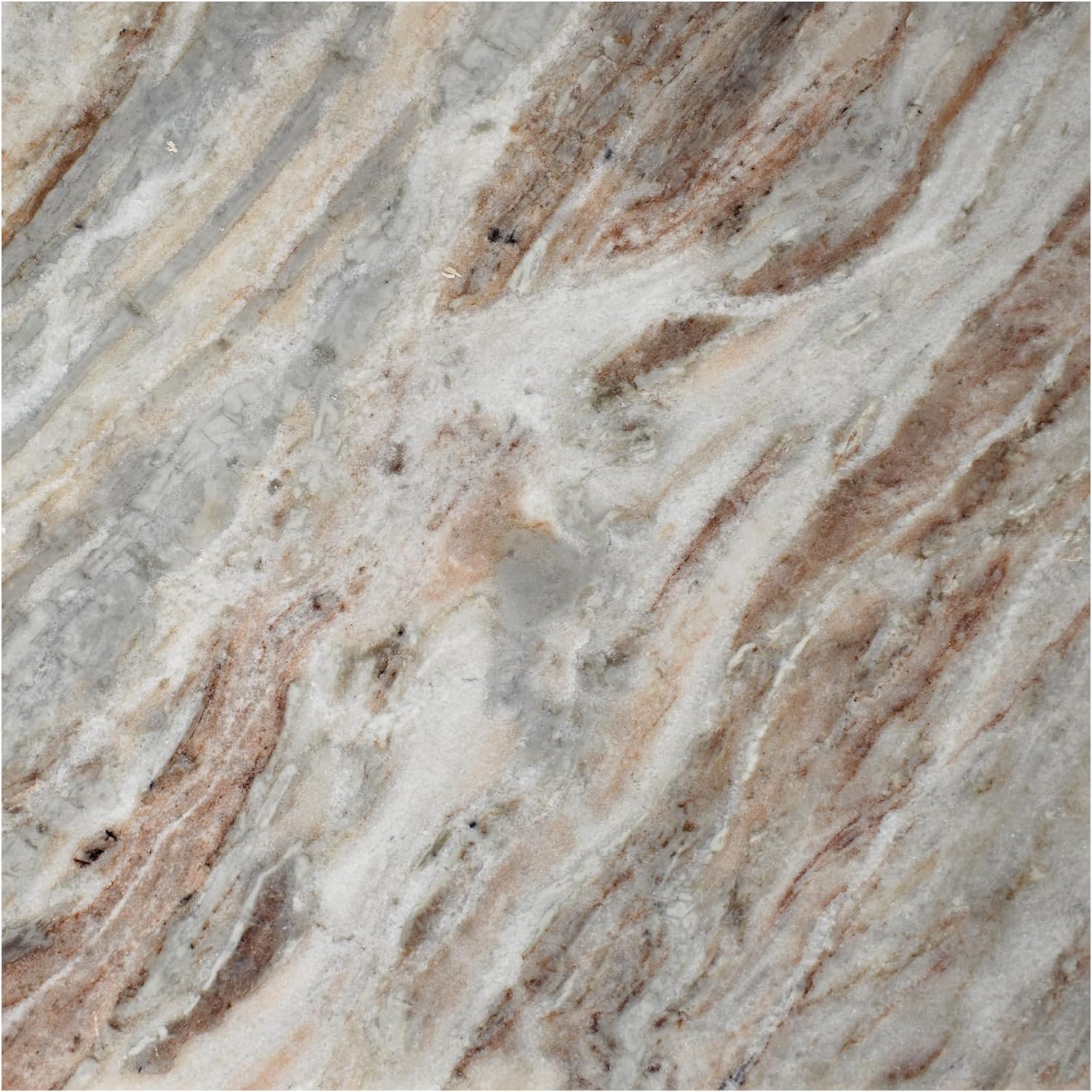 JONATHAN Y MTB1104A Cecil 18.5' Contemporary Natural Marble Handmade T-Shaped End Table for Living Room, Bedroom, Bathroom, Gray/Beige