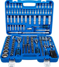 BGS 2286 | Socket Set 12-point | 6.3 mm (1/4') / 10 mm (3/8') / 12.5 mm (1/2') | 192 pcs.
