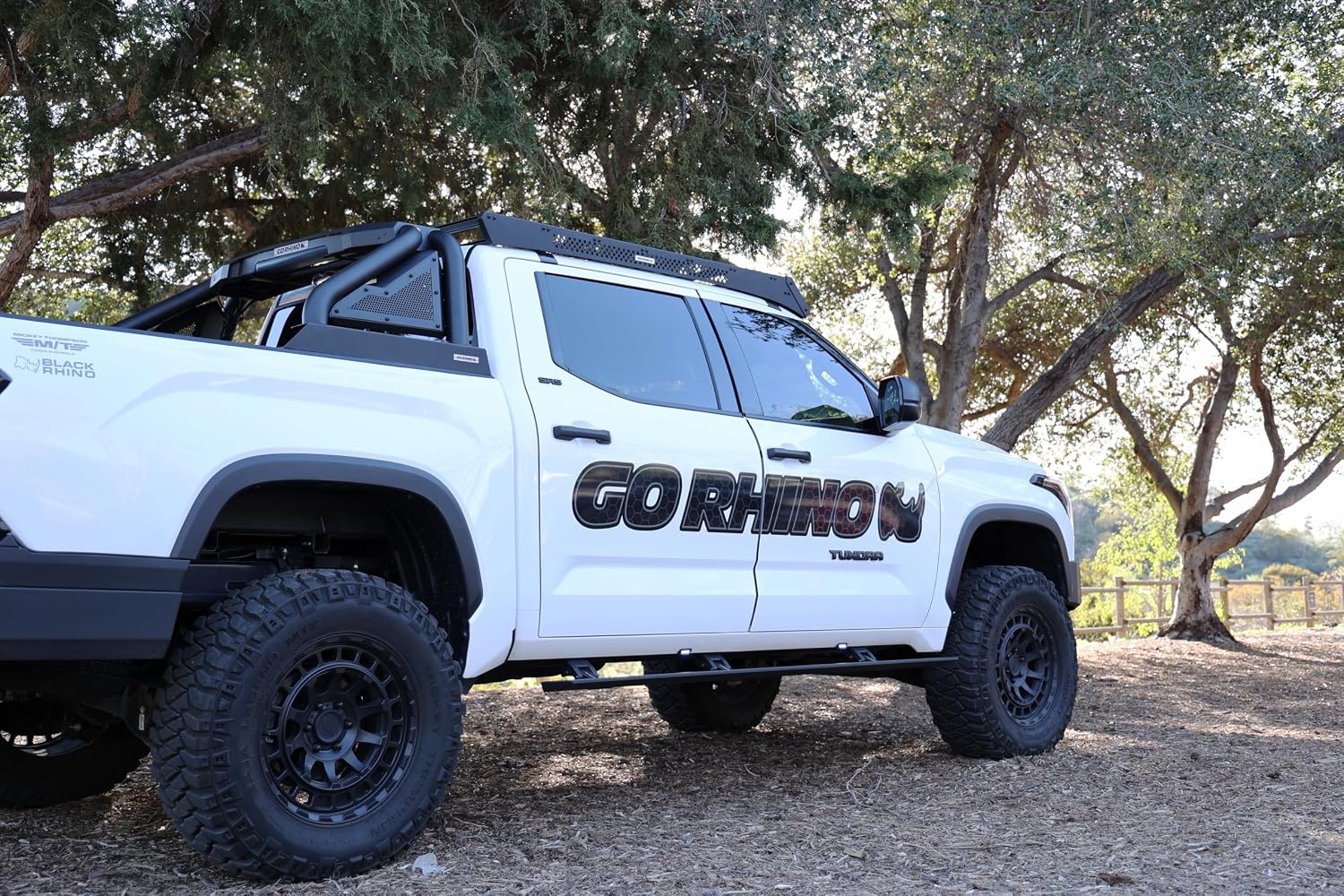 Go Rhino Sport Bar 2.0 w/Mounting for up to 6' Individual Lights & LED Light Bars up to 40' | Mild Steel, Textured Black | 911020T | Fits 2022-2024 Toyota Tundra
