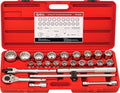 Genius Tools 25 Piece 3/4' Dr. SAE Hand Socket Set (12-Point) TW-625S