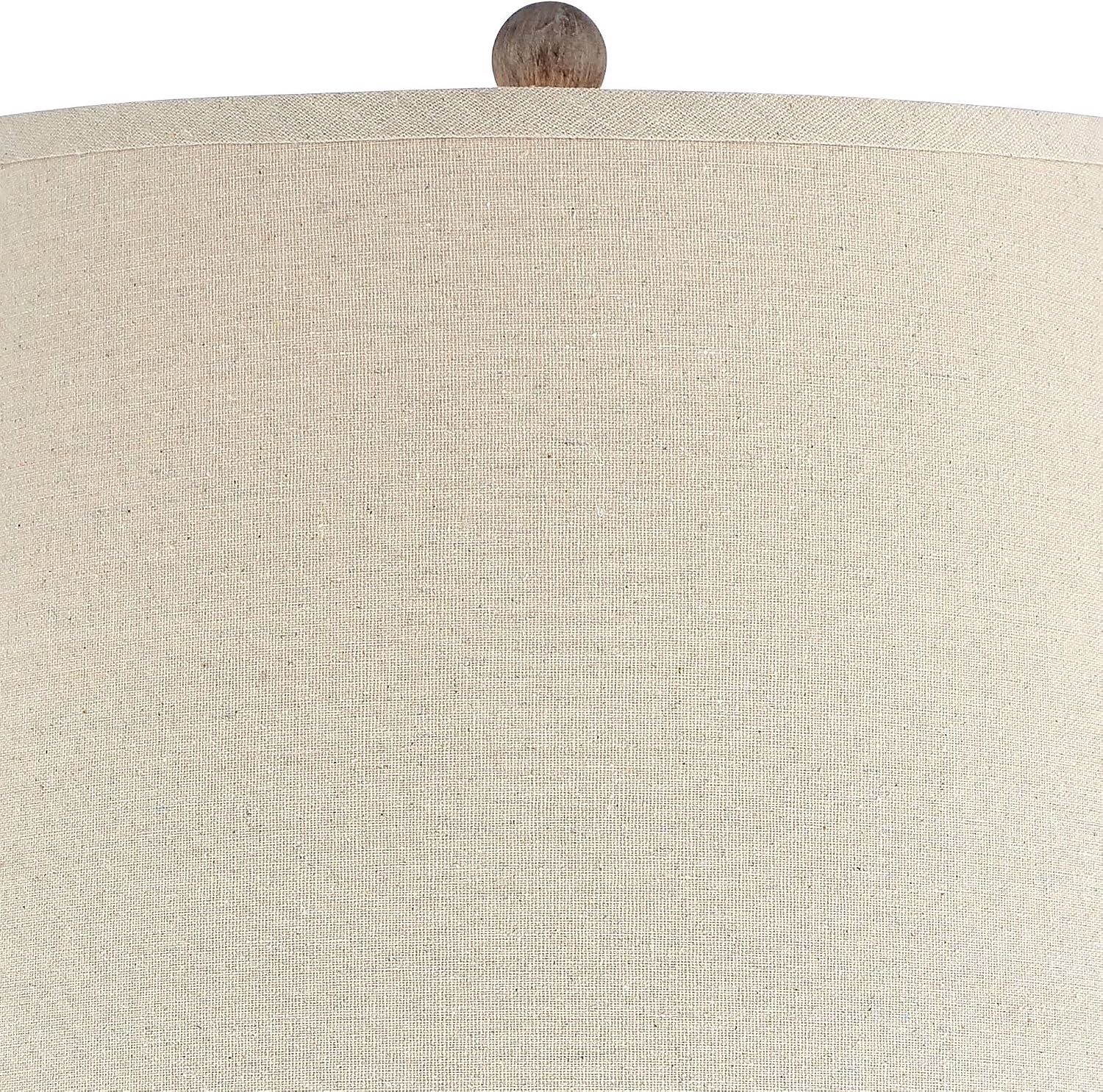 Regency Hill Glenn 27' Tall Urn Natural Cottage Southwestern Table Lamps Set of 2 with Smart Sockets Gray Terra Cotta Living Room Bedroom Bedside Nightstand House Office Home Reading Beige Shade